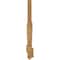 Ekena Millwork Kennewick Rough Sawn Timber Gable Bracket, Western Red Cedar, 48"W x 28"H x 2"D x 4"F, 14/12 Pitch GBW048X28X0204KEN00RWR - alternate 5